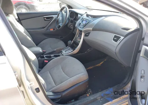 2013 Hyundai Elantra Gls z USA, uszkodzony, nr VIN 5NPDH4AE2DH370256